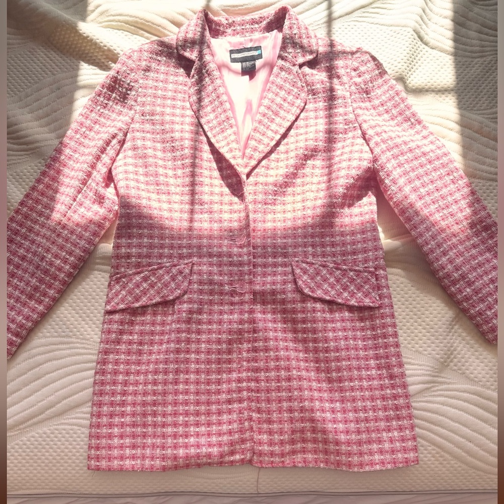 Chanel Pink Pea Coat